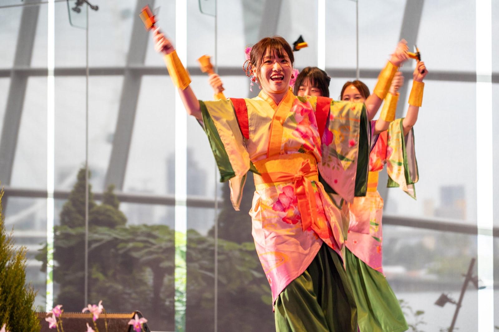 Yosakoi dancer