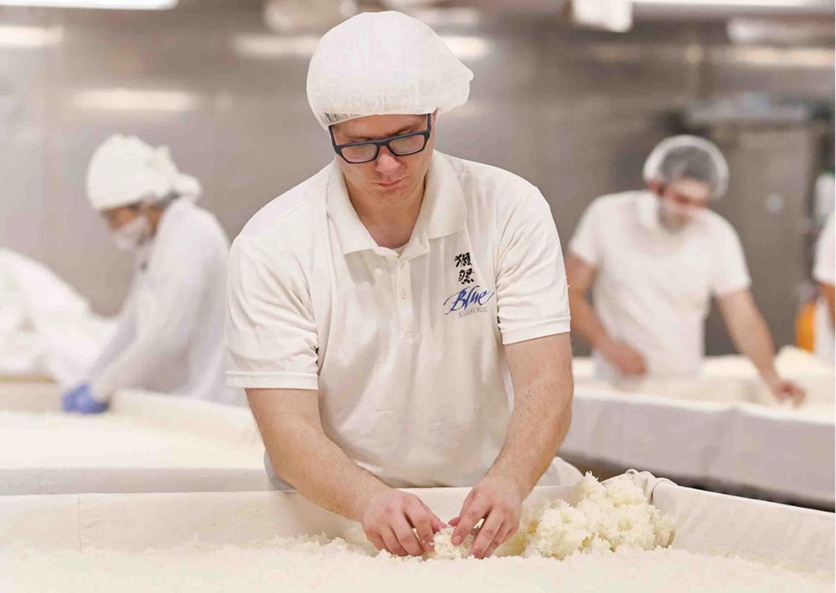 The makers behind Dassai Blue