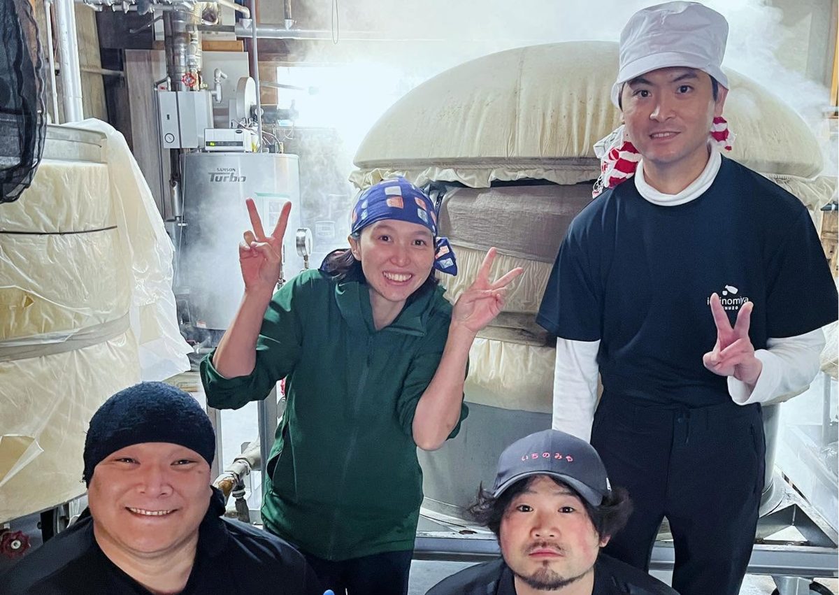 The makers behind Ichinomiya Shuzo