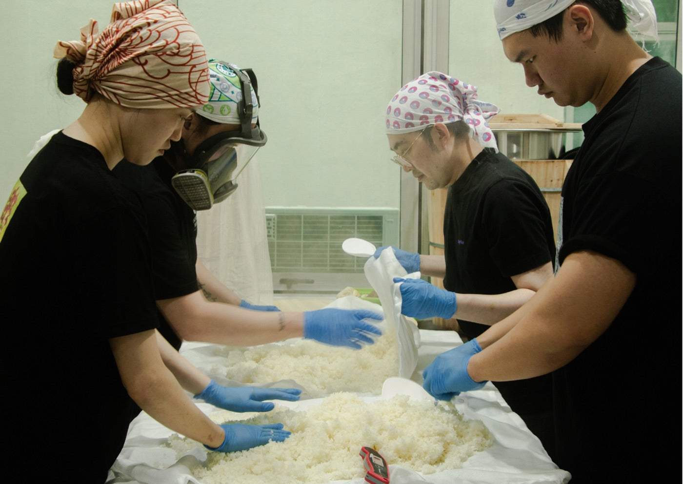 The makers behind Orchid Sake Brewery