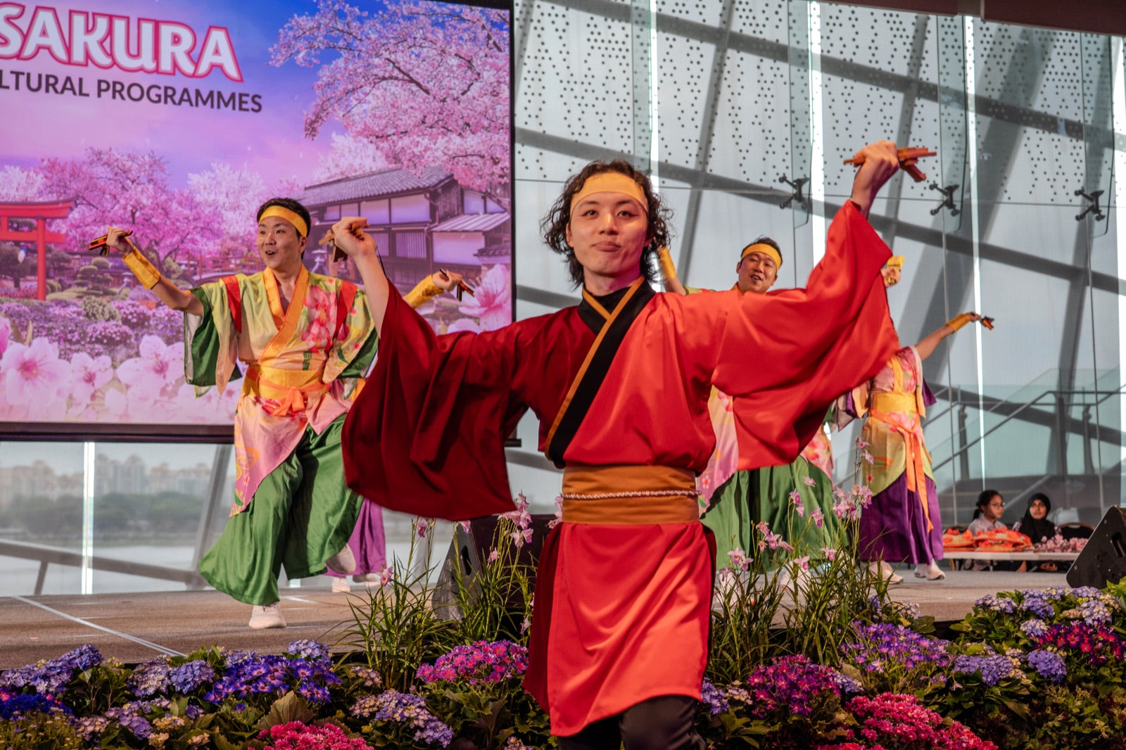 Yosakoi dancers